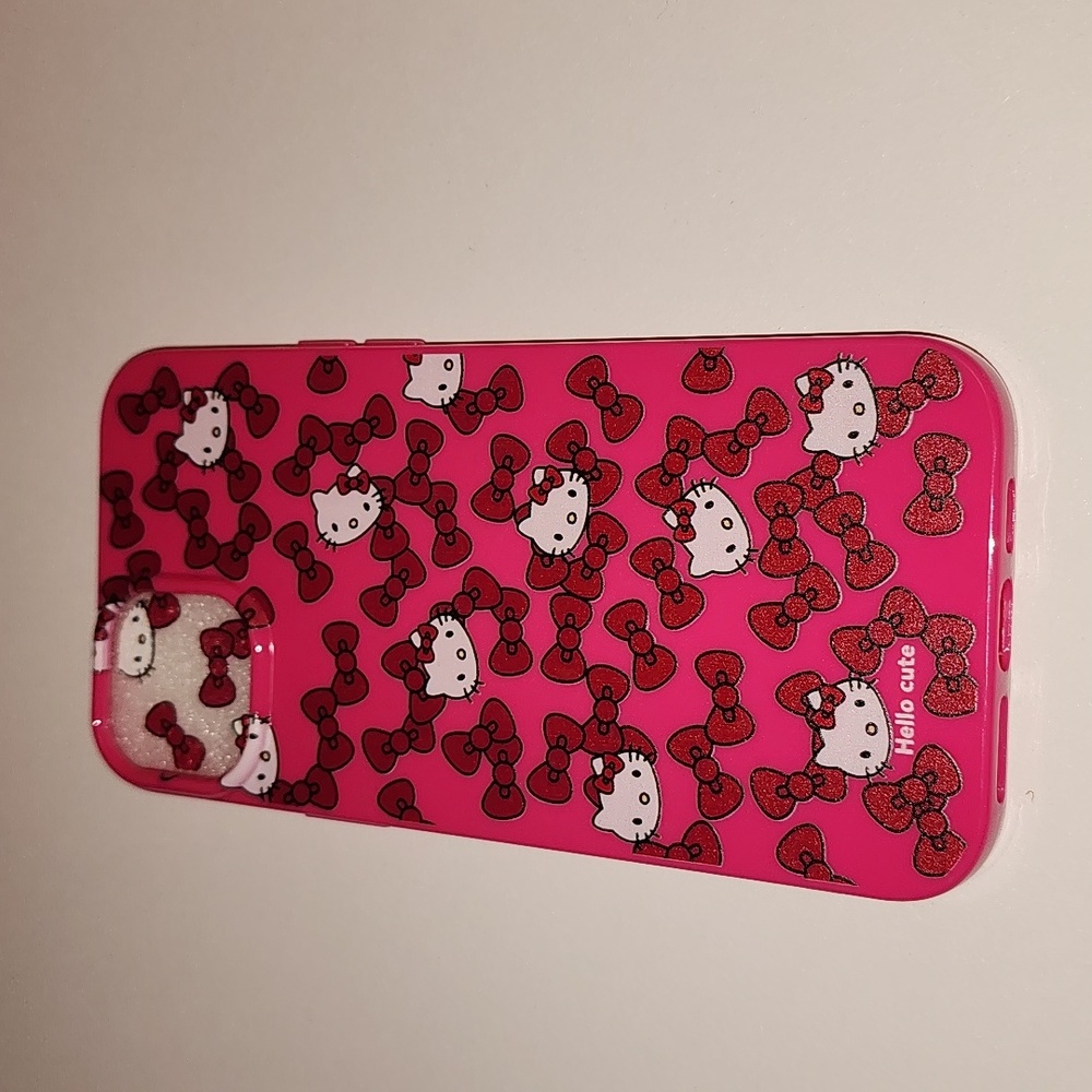 Brand new Hello Kitty Iphone 15 Plus Silicon Cellphone Silicon case